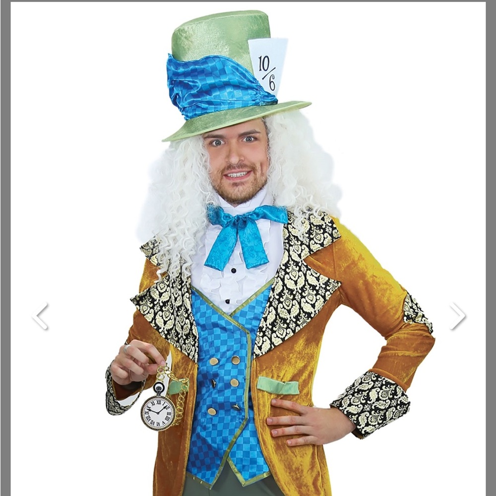 Mad hatter Disney story costume size L